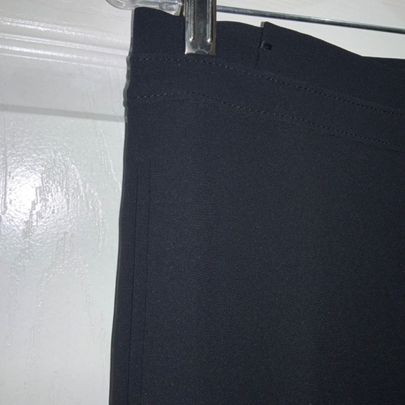 Ann Taylor Petite wide leg trousers Sz 0P side zip cuffed pockets msr - Picture 5 of 11